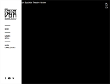 Tablet Screenshot of dadateatr.pl